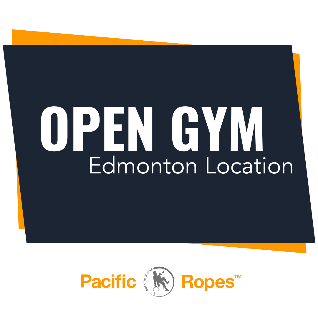 EDMONTON Open Gym Fee 48pm Pacific Ropes