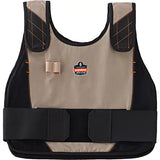 Ergodyne  6215 Phase Change Cooling Vests, Large/X-Large, Khaki