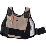 Ergodyne  6215 Phase Change Cooling Vests, Large/X-Large, Khaki