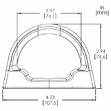 PenSafe 3732 Anchorage Connector Dimension