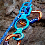 Rock Exotica Totem Descender Pacific Ropes In Use