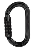 Petzl OK Carabiner Trilock Black Pacific Ropes