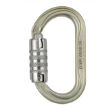 Petzl Oxan Carabiner Trilock Silver PacificRopes