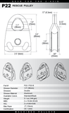 Rock Exotica Machined Pulley Pacific Ropes Spec