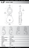 Rock Exotica Omni-Block Pulley 1.5 Single Pacific Ropes Spec