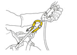 Petzl Rollclip Z Pulley Carabiner Pacific Ropes Illustration