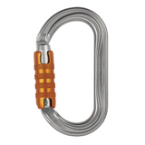 Petzl OK Carabiner Trilock Silver Pacific Ropes