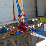 Rock Exotica RockStar 3-D Rig Plate Pacific Ropes Red