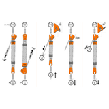 Climbing Technology Up You Go Illustration