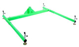 3M™ DBI-SALA® Advanced 3-Piece Portable Davit Base, 8518008, green, silver