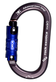 Rock Exotica RockO Aluminum Carabiner Pacific Ropes Trilock