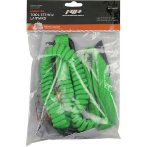 PIP® Single Leg Tool Tethering Lanyard - 22 lbs. maximum load limit - Retail Packaged