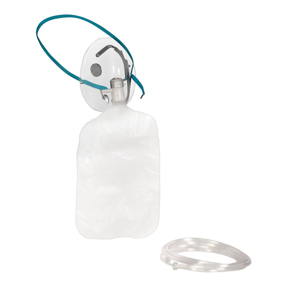 Glenwood Labs NON-REBREATHER MASK,2.1M TUBING, ADULT