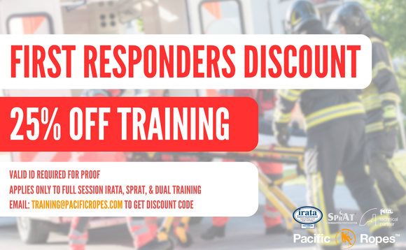First Responder Rig First Responders — Train with Us & Save 25%! – Pacific Ropes