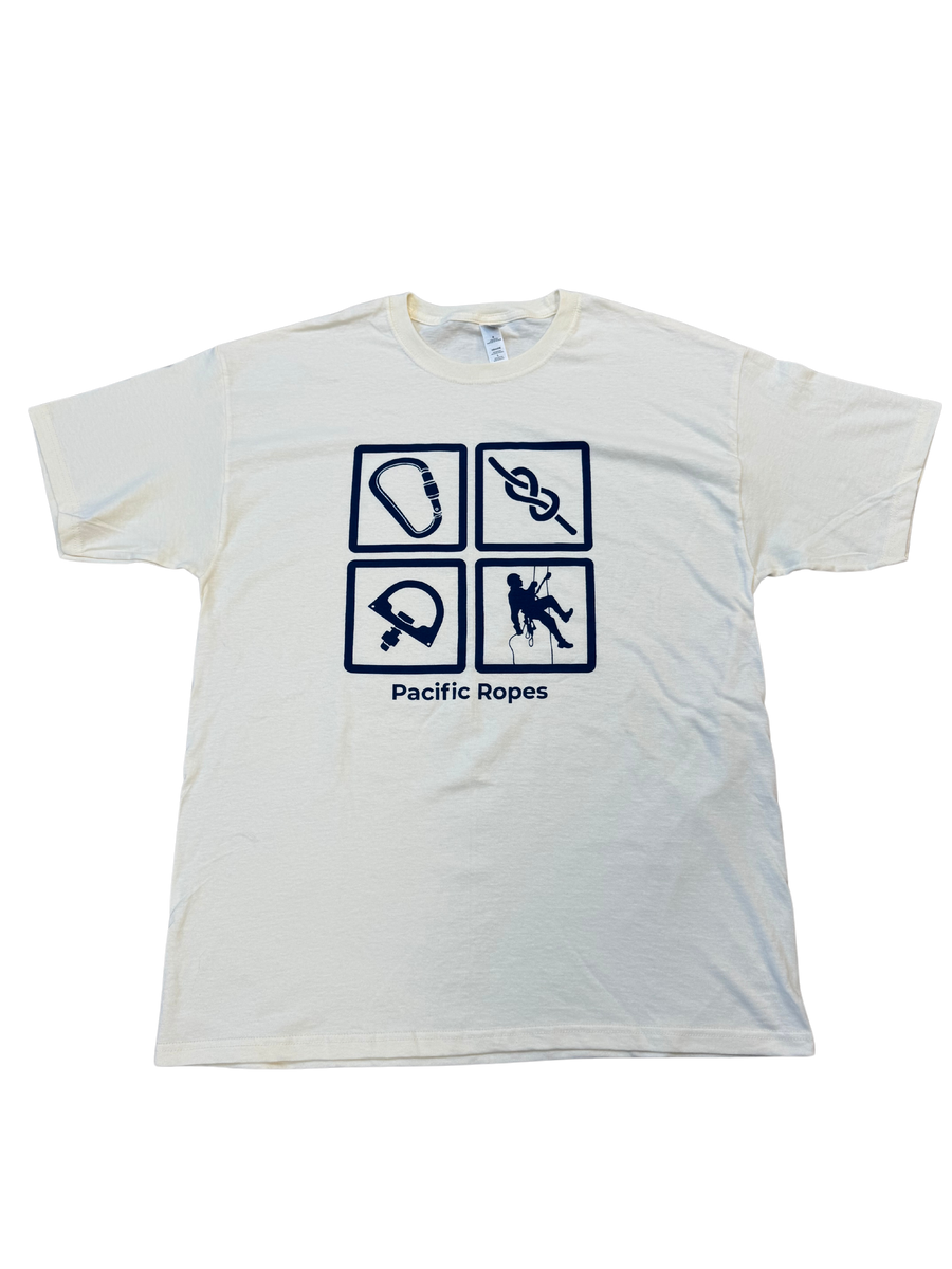 Pacific Ropes Four Logos White Shirt