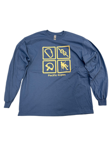 Pacific Ropes Four Logos Long Sleeve