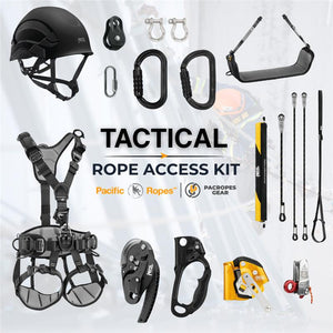 Petzl Tactical Rope Access Kit Black