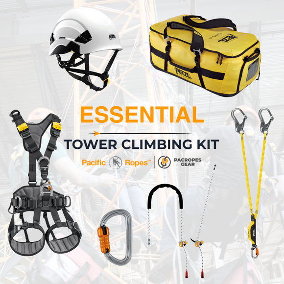 Petzl JAG RESCUE KIT 30 m - Kit de rescate reversible con polipasto Petzl JAG RESCUE KIT 30 m - Kit de rescate reversible con polipasto
