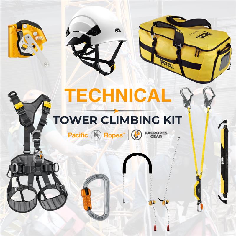 Tower Climbing & Rescue Technical Kit – Pacific Ropes