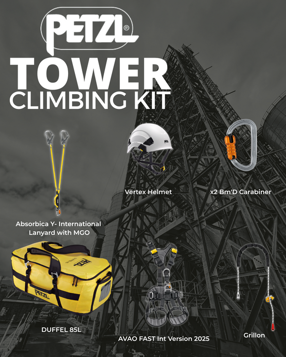 Petzl Tower Climbing Kit Basic Bundle