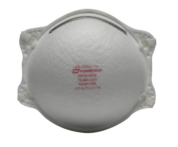 Dynamic™ Standard N95 Disposable Respirator - 20 Pack