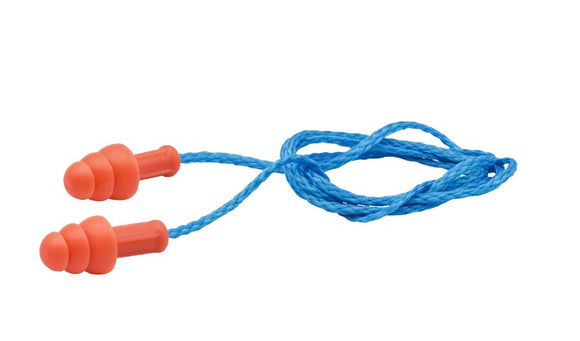 PIP® Reusable TPR Corded Ear Plugs - NRR 25/ Box
