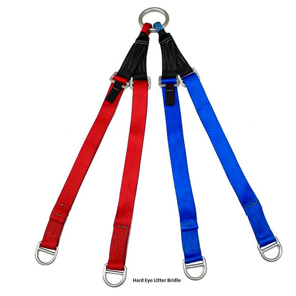 Traverse Adjustable Hard Eye Litter Bridle