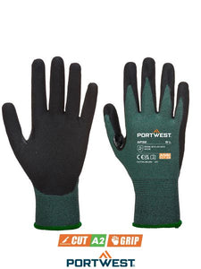 Portwest Dexti Cut Pro Glove - Black/Grey