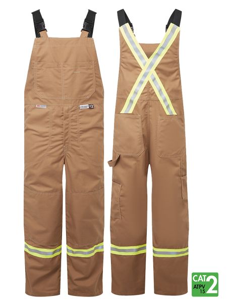 Avenger 9 oz Duck Bib Pants - Carmel Duck