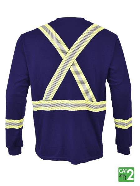 IFR Striped Navy Long Sleeve T-Shirt – Pacific Ropes