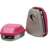 3M  6000 Series Respirator Cartridges, Gas/Vapour Cartridge, Organic Vapour/P100