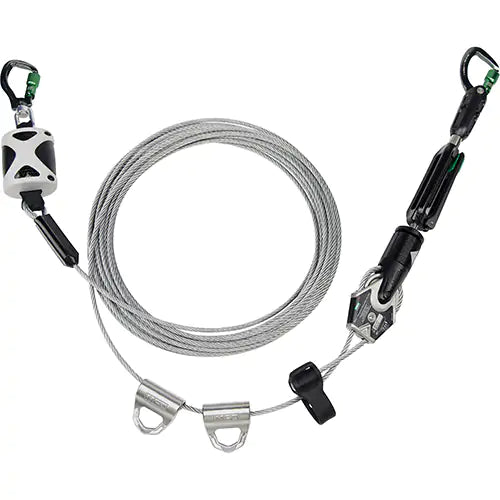 MSA Temporary Horizontal Lifeline, Galvanized Cable – Pacific Ropes