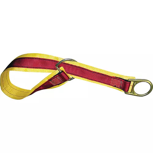 MSA  4' Anchorage Connector Strap, D-Ring, Temporary Use
