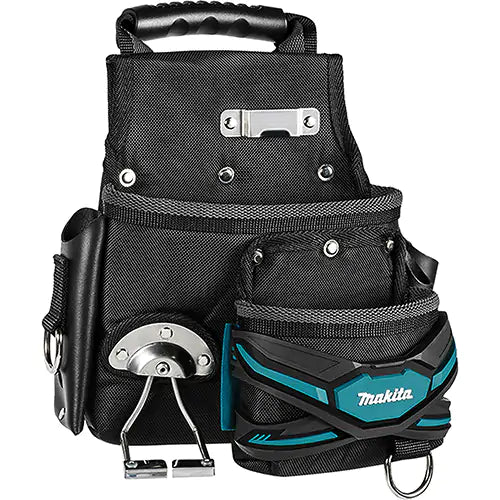 Makita  TH3 Roofer & General-Purpose Pouch, Multiple Tool Holder, Leather/Polyester/Polypropylene, 2 Pockets