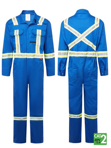 UltraSoft® 9 oz CSA Deluxe Coveralls - Royal Blue