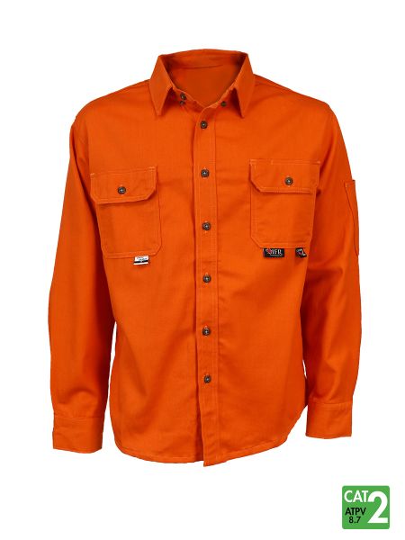 IFR UltraSoft® 7 oz Deluxe Work Shirt - Orange