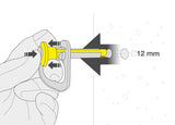 Petzl Coeur Pulse 12mm Removable Anchor Illustration