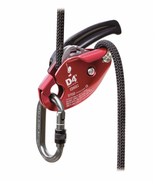 PETZL - ISC Ｄ4（ディーフォー） ディッセンダー ISC D4 Descender