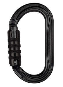 Petzl OK Carabiner Trilock Silver Pacific Ropes