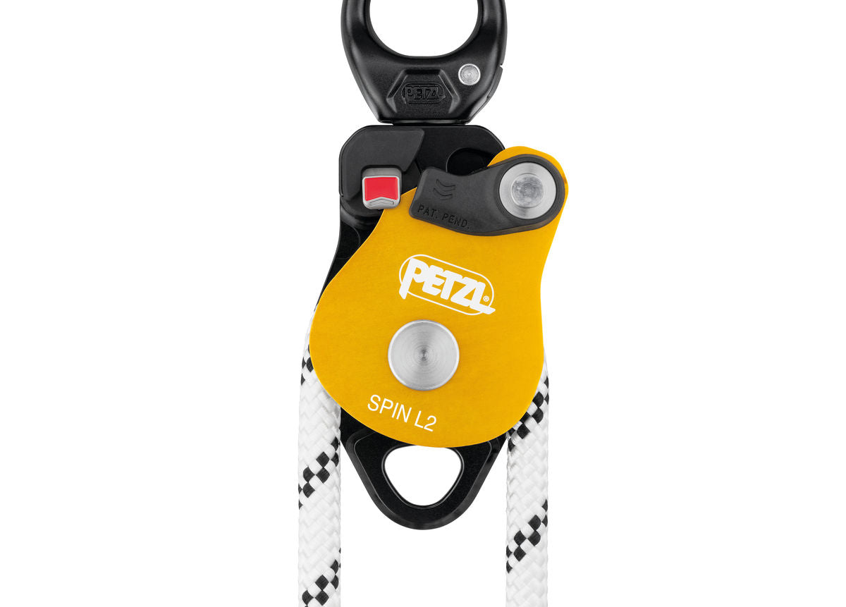 Petzl Spin L2 Double Swivel Pulley Yellow