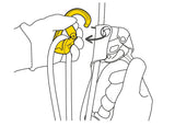 Petzl Rollclip Z Pulley Carabiner Pacific Ropes Illustration
