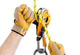 Petzl Rig Descender Yellow Pacific Ropes In Use
