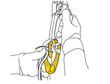 Petzl Rollclip A Pulley Carabiner Pacific Ropes Illustration