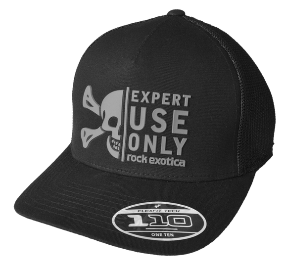 Rock Exotica RockTrucker Hat Pacific Ropes Black