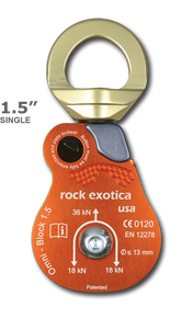 Rock Exotica Omni-Block Pulley 1.1 Single Pacific Ropes